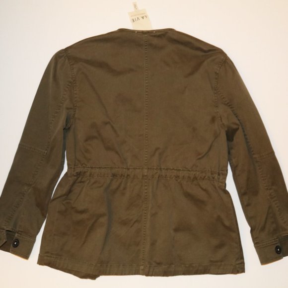 Rebecca Taylor La Vie Twill Trooper Jacket - Picture 7 of 8